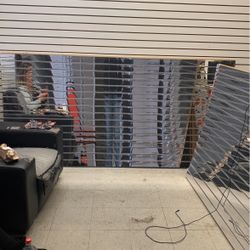 Slat Mirrored Panels, 4 X 8 Have Six Of Them