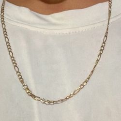 10k Gold Figaro Chain
