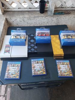 Playstation 4 2016 PS4 500GB & 1 Control for $120! Firm. $20! Per Game or 6 Games for $100!. $140! With 1 Game. Trade for Pokémon cards or graded stuf