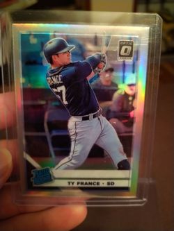 Ty France Padres Panini Rated rookie
