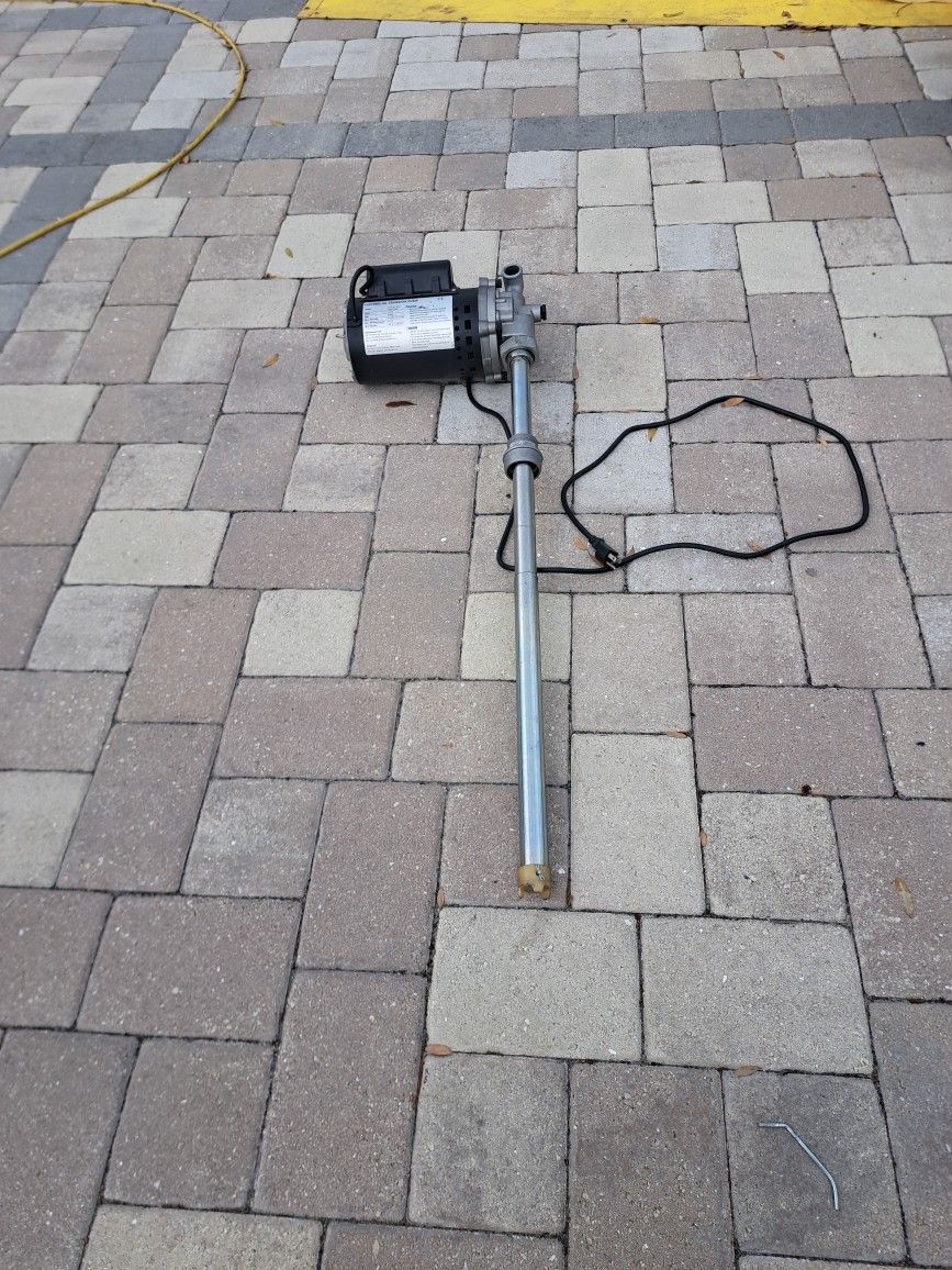 ELECTRIC OIL TRNSFER PUMP