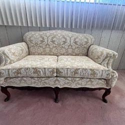 Vintage living room sofa