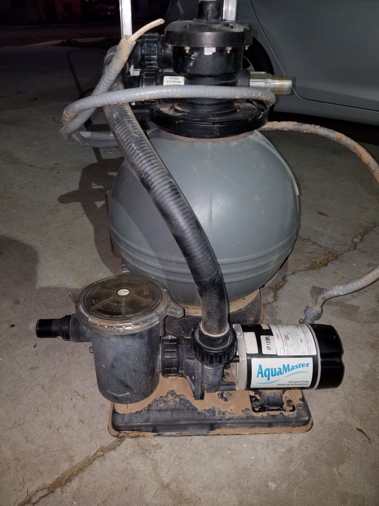 Semi knew pool Pump