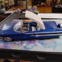 1960 Impala Convertible Rare Blue Color Doors Open
