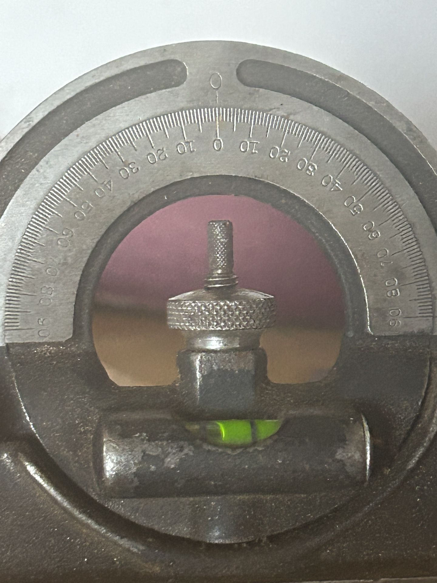 Brown & Sharpe Machinist Protractor head Vintage Tool