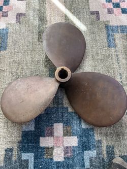 Boat propeller 21x14 brass