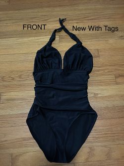 Flattering 1 Piece Suit- *New* With Tag, Size Small $20 NWT 