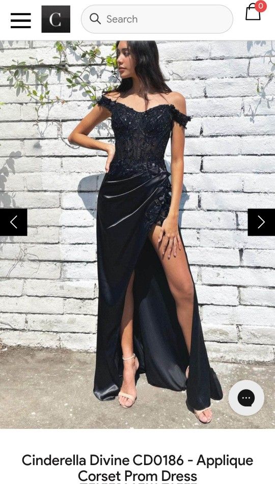 Ladivine By Cinderella Divine Dress( Black) Ladivine By Cinderella Divine Dress( Black)