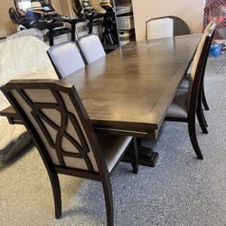 Dinning table Set 6 Chairs