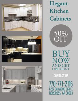 Kitchen cabinets