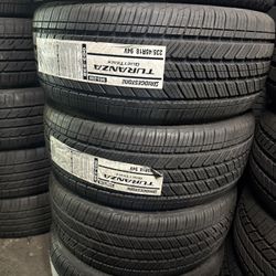 235/45/18 Bridgestone 4 New Tires Installed And Balanced 50,000 Miles Warranty