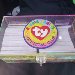 1999 2nd EDITION SERIES III TY BEANIE BABIES OFFICIAL CLUB CARDS(372 CARDS & COLLECTOR CASE)