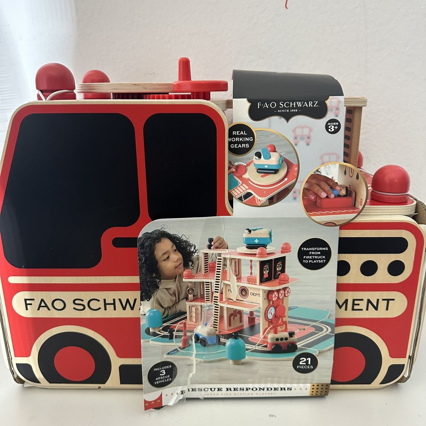 Fao schwarz fire station on sale