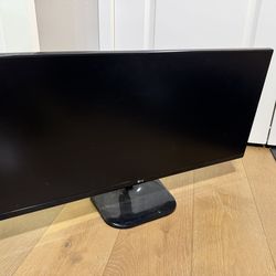 34 inch Ultra wide lg monitor