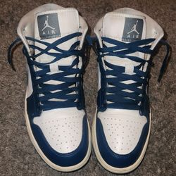 Jordan 1 Mid Sky J French Blue Sail White