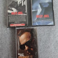 Billy Joel Cassette Tapes (Set of 3 )