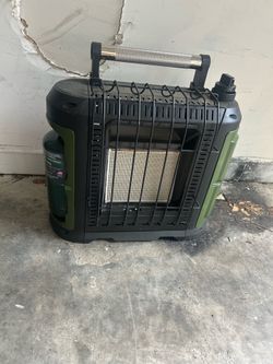 Small propane gas heater