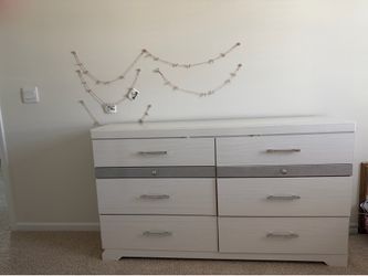 White dresser
