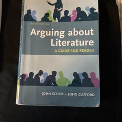 Arguing About Literature Textbook