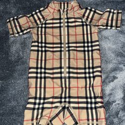 Burberry One Piece Swim 12m