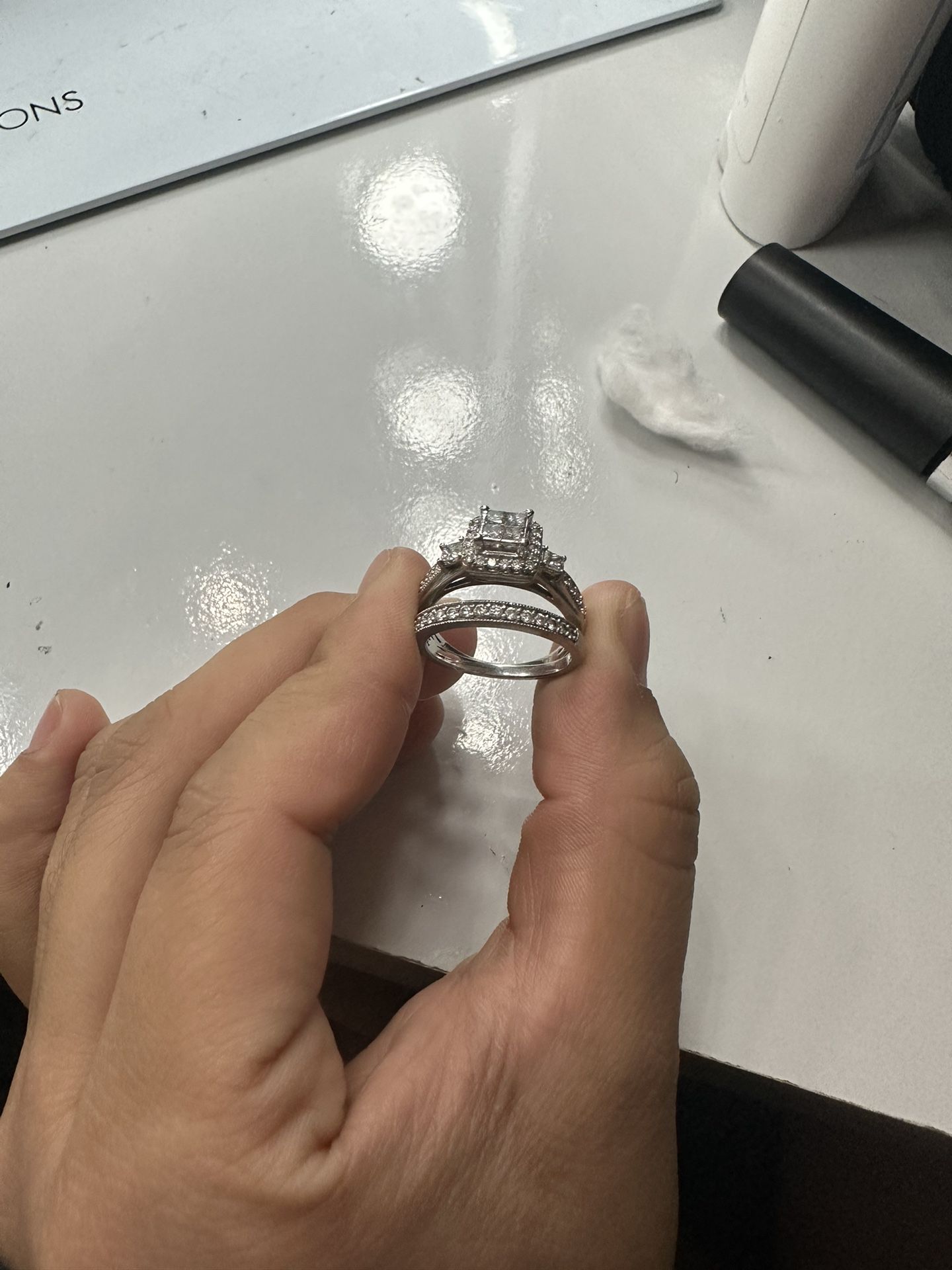 Engagement Ring/ Wedding Ring 