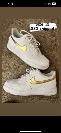 Air Force 1 - Gold Plate Special - Sz 12