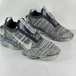 Nike Mens Air Vapormax 2020 Flyknit Gray Running Shoes CT1823-001 Mens Size US 8