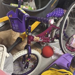 barbie child bike