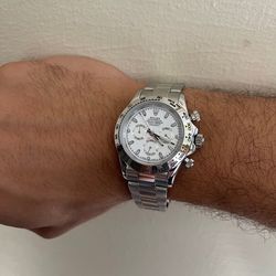 White Daytona watch