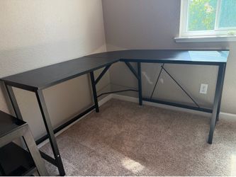 L shaped desk