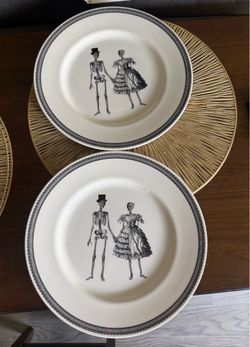 2 dinner plates, 11inch, total $10