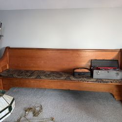 Antique Church pew