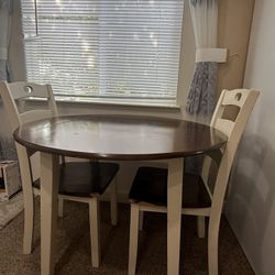Wooden 2-Seat Dining Table