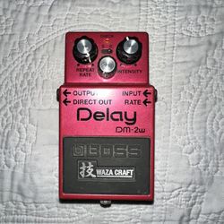 Boss Waza Craft Delay Guitar pedal