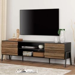 TV Stand And Cabinet (70 Inches)