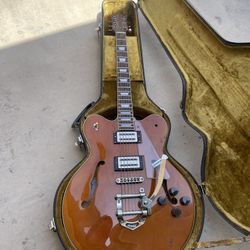 🎸 Beautiful Gretsch Hollow Body Electric Guitar – CNC Neck – Bigsby Tremolo 🎶