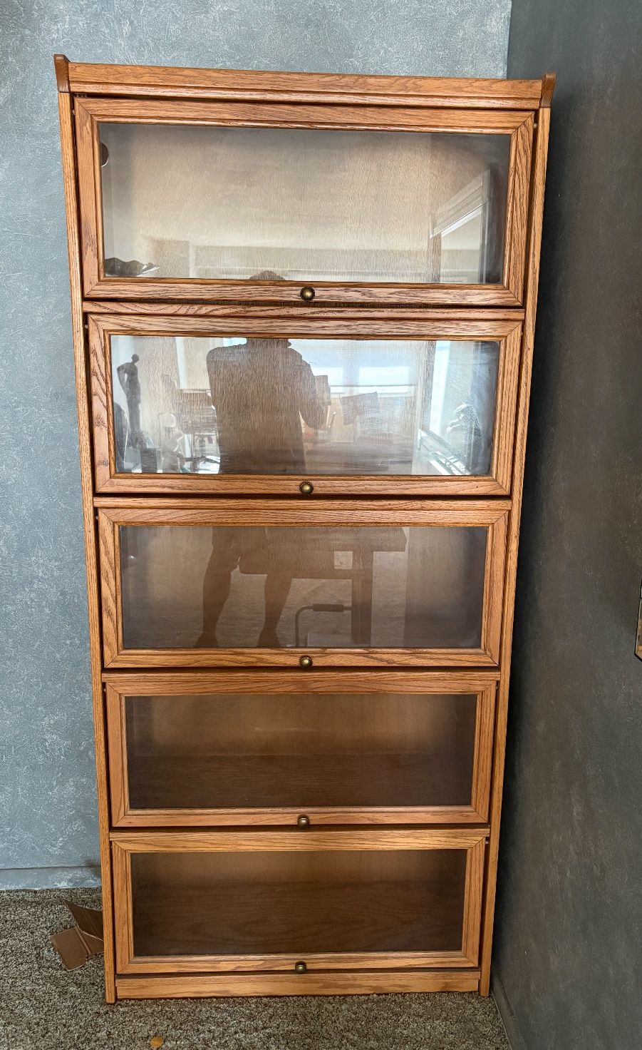 Library Bookcase With Five Shelves 