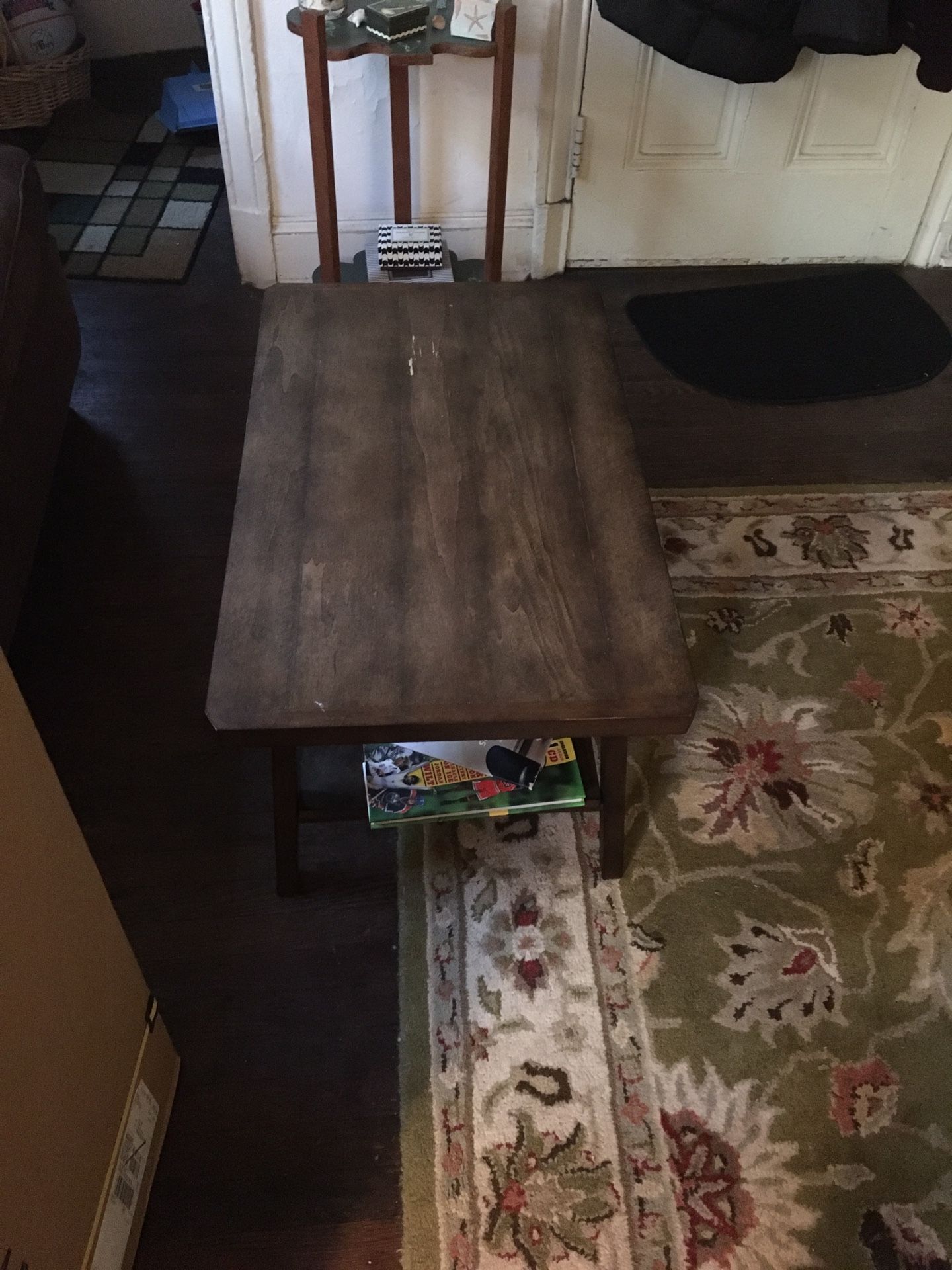 Pottery barn coffee table