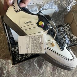 adidas Samba OG- Día de Muertos Pack Off White