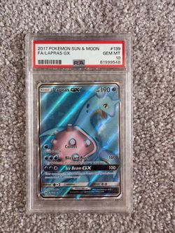 Lapras Gx #139 Pokemon Sun & Moon