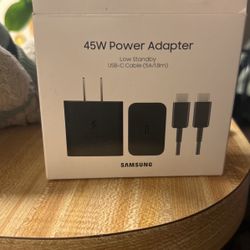 45W Power Adapter USB C Super Charged Samsung