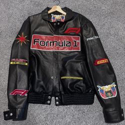 Formula 1 x PacSun Leather Pole Position Jacket - PICK UP ONLY