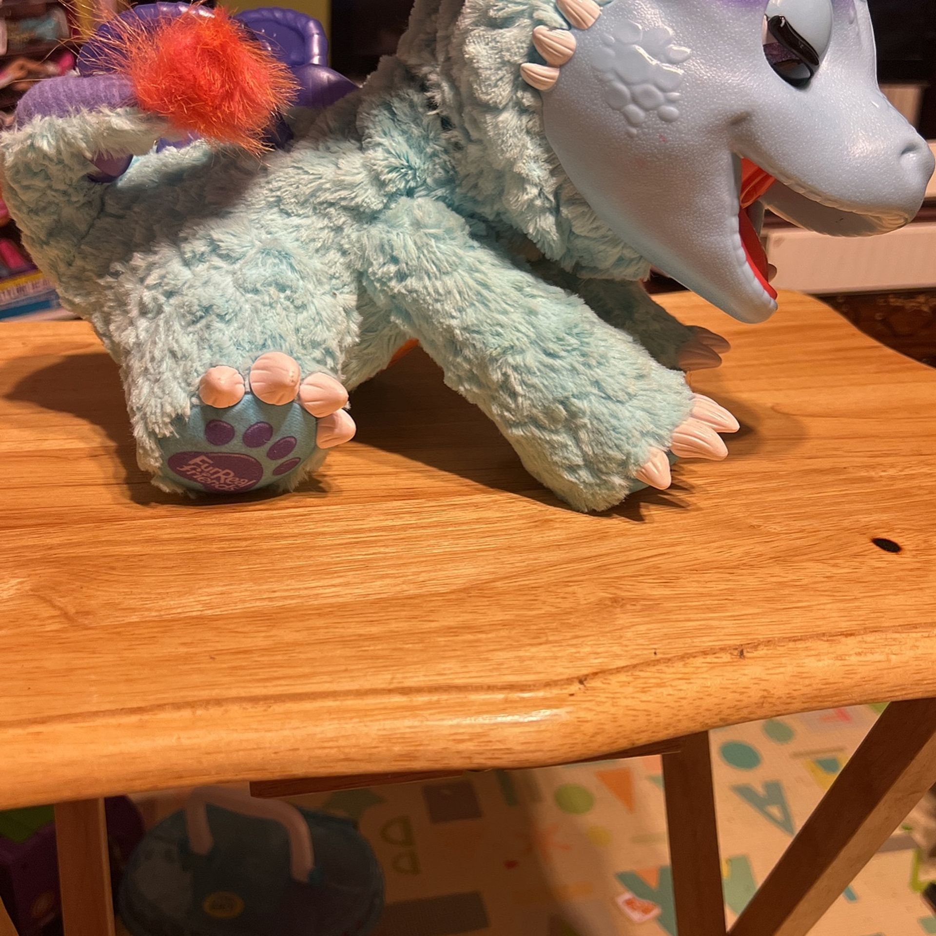 FurReal Friends Blue Torch 12" My Blazing Dragon Animated Toy