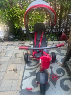Radio flyer toddler bike stroller