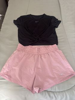 Nike Shirt And Nike Shorts