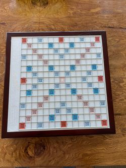 Deluxe Scrabble Game Board