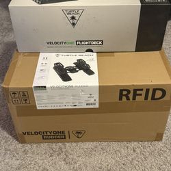 NEED GONE ASAP Turtle Beach Velocity One Pedals And HOTAS Flight Controls