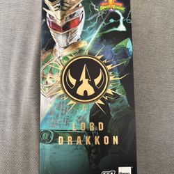 ThreeZero Mighty Morphin Power Rangers MMPR Lord Drakkon RARE NEW