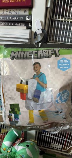 Minecraft Chicken Jockey Kids Costume