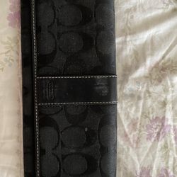 Black Coach Wallet